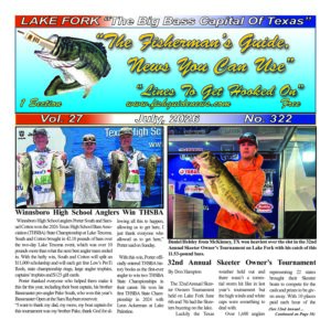 Fisherman's Guide News July cover