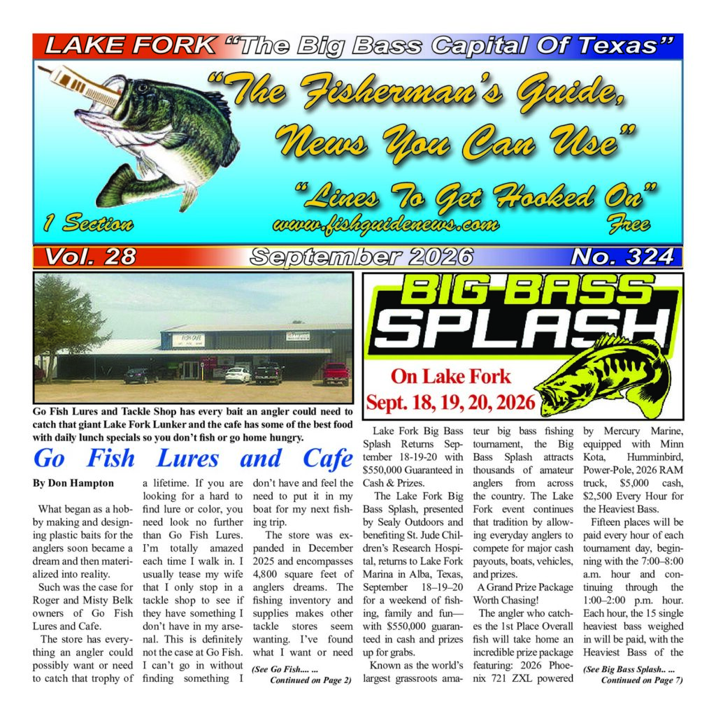 Fisherman's Guide News Sept 26 cover