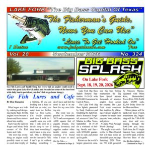 Fisherman's Guide News Sept 26 cover